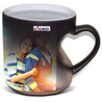 INNER HEART HANDLE MAGIC MUG BLACK