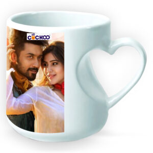 INNER HEART HANDLE WHITE MUG