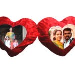 DOUBLE HEART PILLOW
