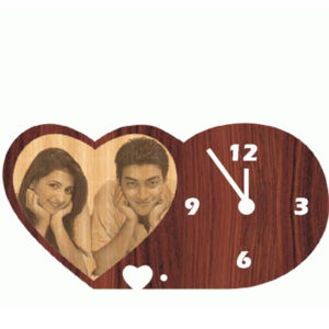 Wooden Clock Engraving