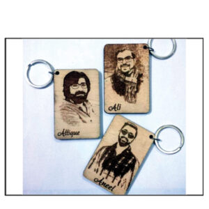 Wood Key Chain