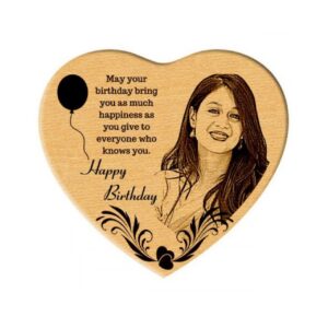 Small Heart Engraving 7 x 6 inches