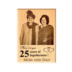 Wooden Engraving 12 x 8 inches