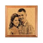 Wooden Engraving 8 x 8 inches