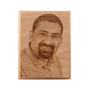 Wooden Engraving 8 x 6 inches